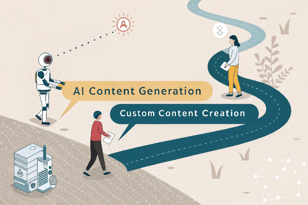 تولید محتوا با هوش مصنوعی یا سفارش به انسان؟ انتخاب بهترین راهکار