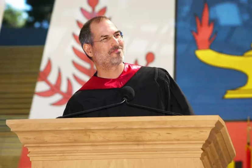 استیو جابز و اعتراف به متن سخنرانی مشهورش